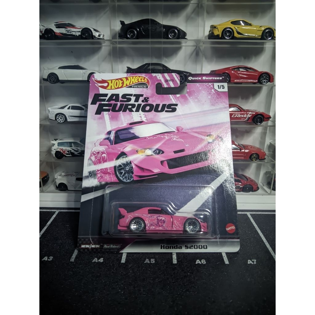 HOTWHEELS PREMIUM FAST AND FURIOUS QUICK SHIFTERS SERIES - HONDA S2000 SUKI