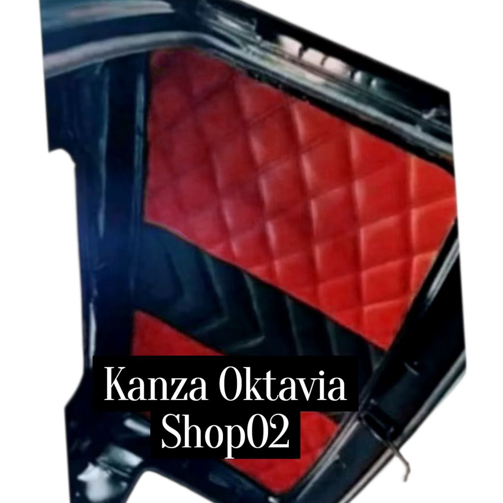 Cover plafon/lapisan plafon mobil pick up dengan motif/model jahitan pasung, cocok untuk semua jenis