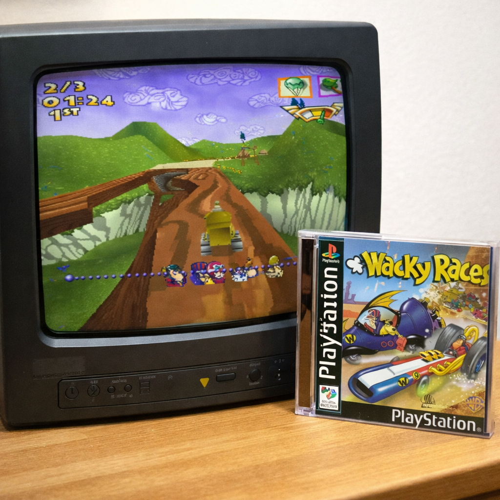 [ Game PS1 Psone Playstation ] Wacky Races