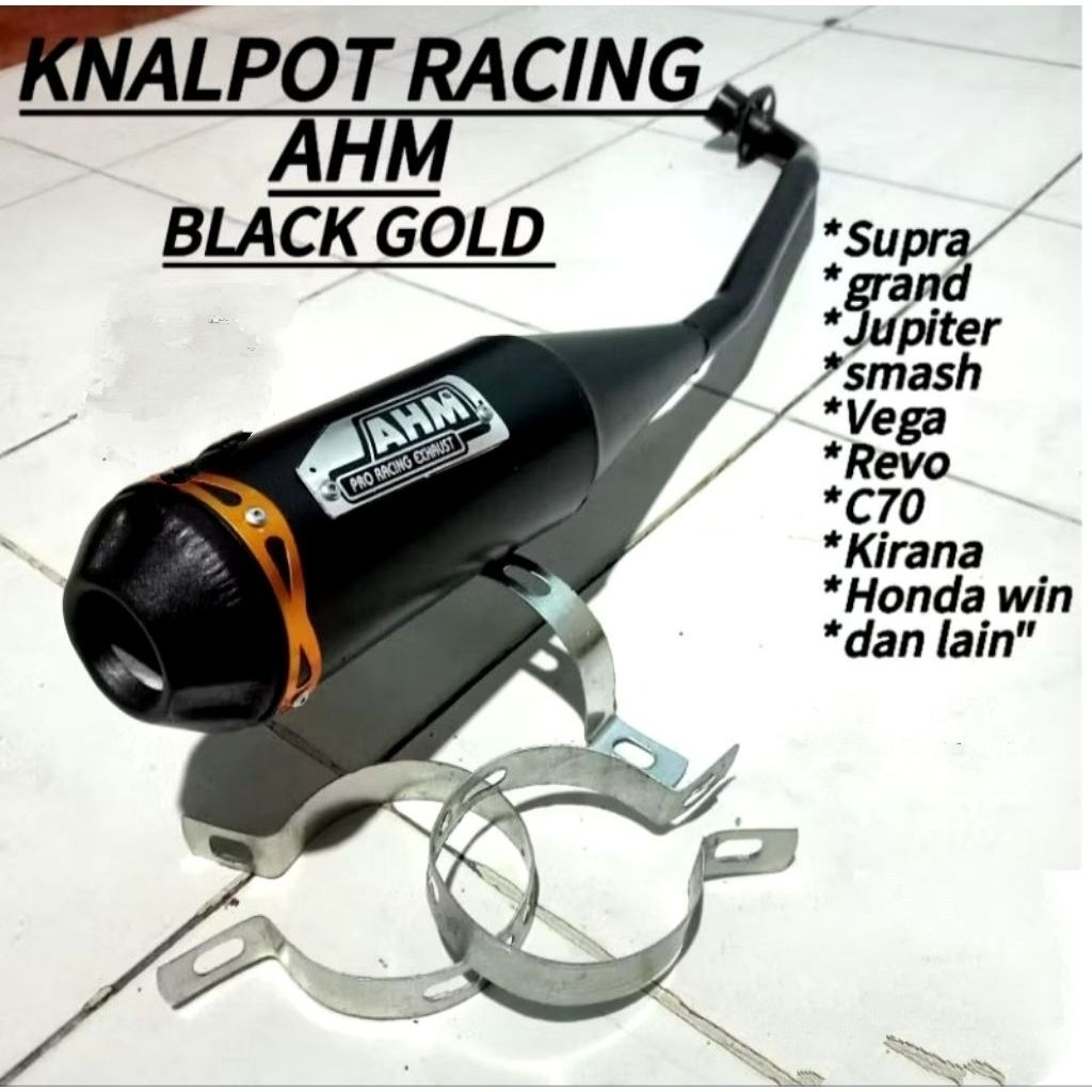 knalpot Racing AHM  Series All Bebek, SUPRA, GRAND, ASTREA, PRIMA, SHOGUN, REVO,