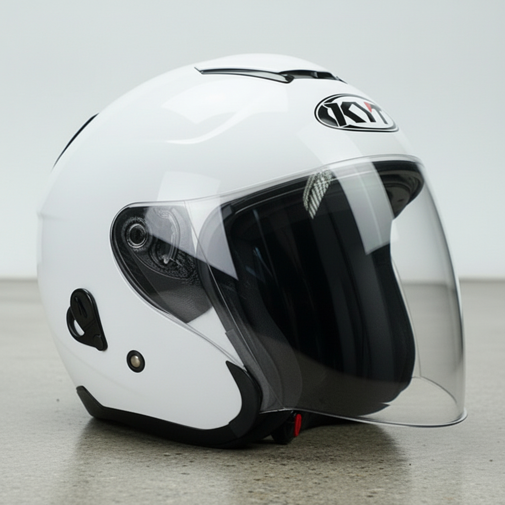 Helm KYT Kyoto mirip Asli 100% SNI Free sticker KYT