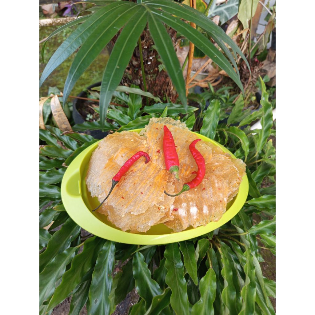 cimpring bulat 350g| kerupuk singkong jadul/ Ori & pedas