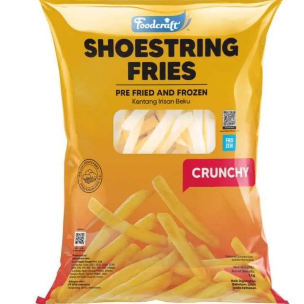 FOODCRAFT SHOESTRING FRIES 1kg