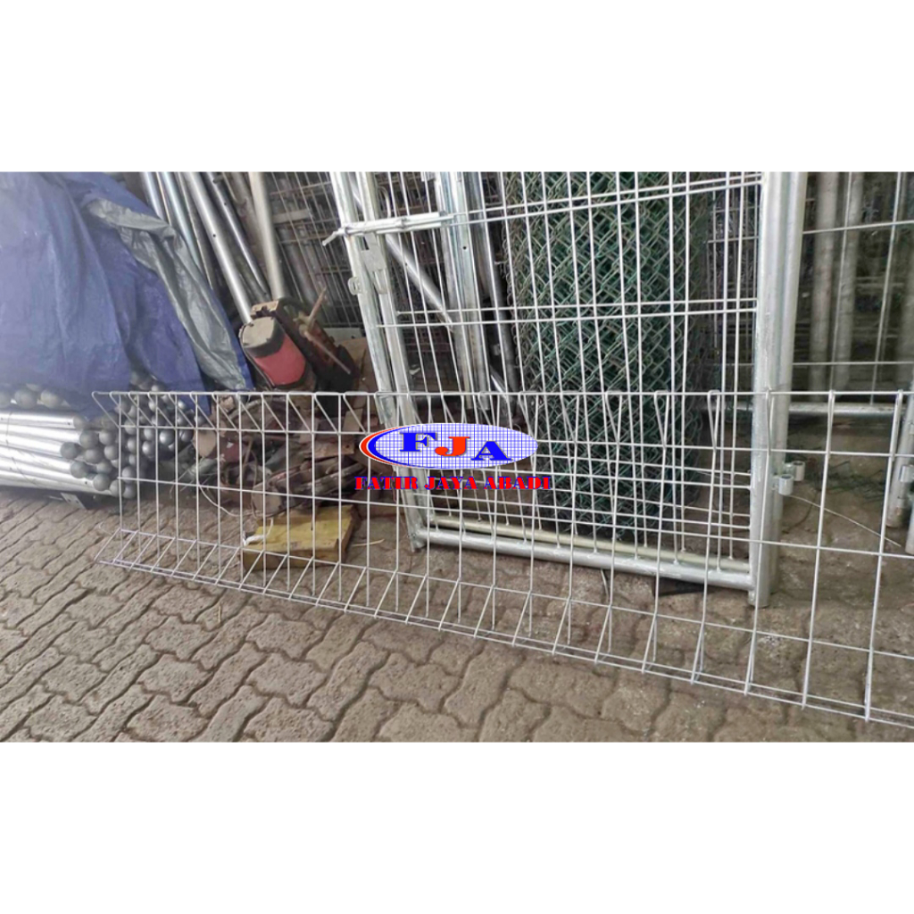 Pagar Brc Electro Platting Galvanis Murah Tinggi 60 cm x Lebar 240 cm x Diameter 5 mm ( Tidak Tahan 