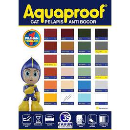 CAT TEMBOK AQUAPROOF PELAPIS ANTI BOCOR ABU MUDA