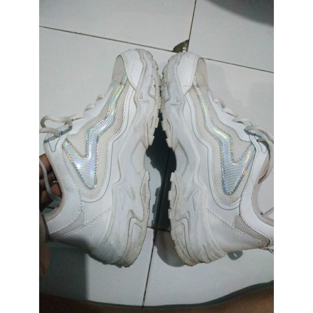 sepatu pro att wanita cantik warna putih
