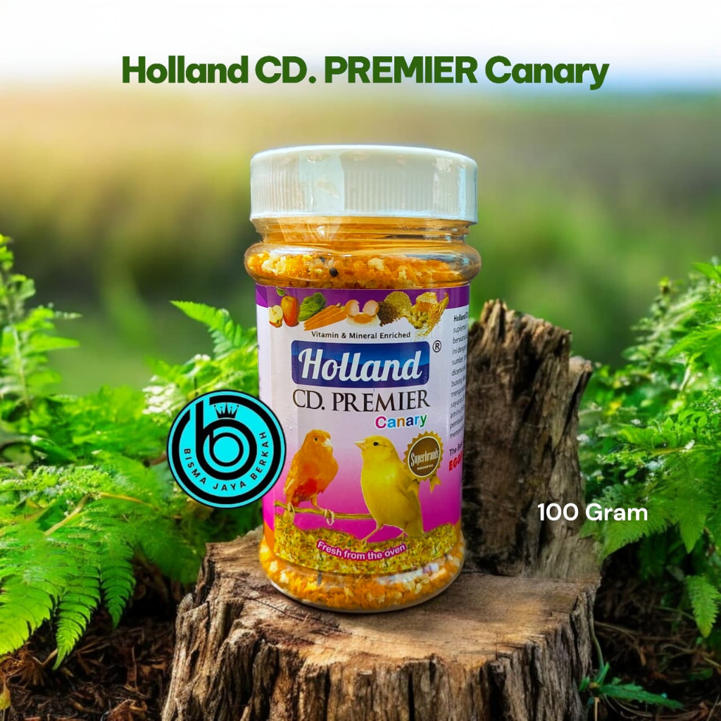 HOLLAND CD PAKAN KENARI PREMIER CANARY PREMIUM
