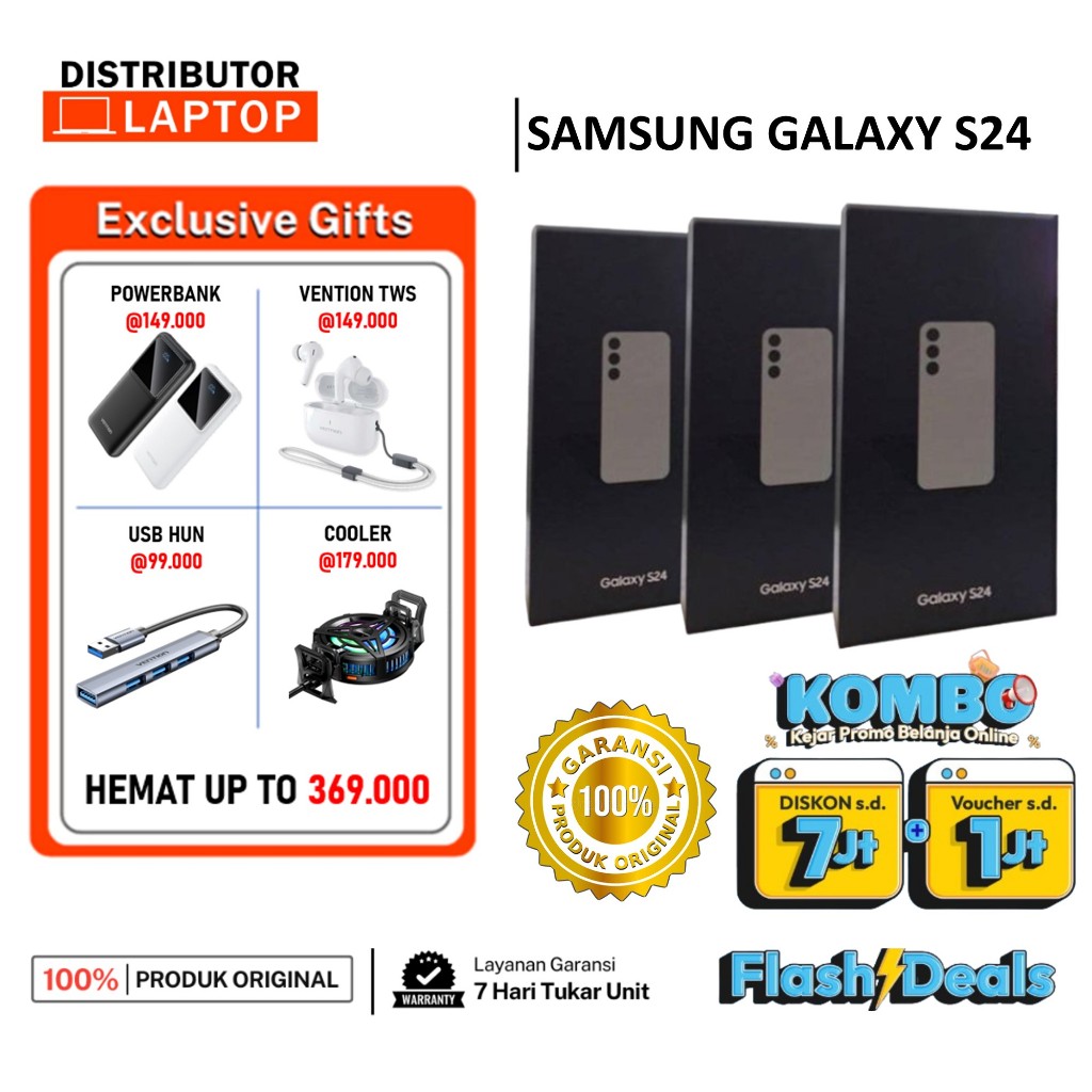SAMSUNG GALAXY S24 8/256GB - HANDPHONE PONSEL ANDROID SMARTPHONE GARANSI RESMI SEIN