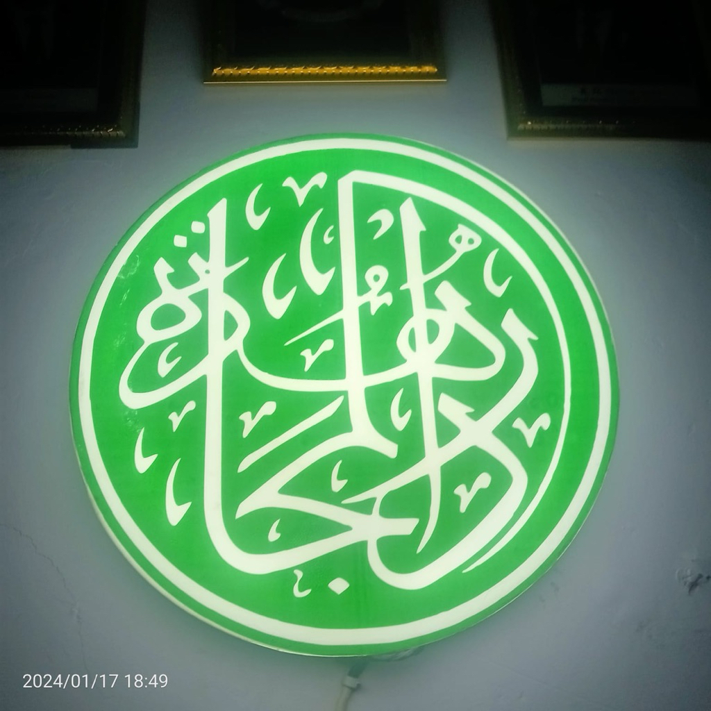 NEON BOX AKRILIK BULAT