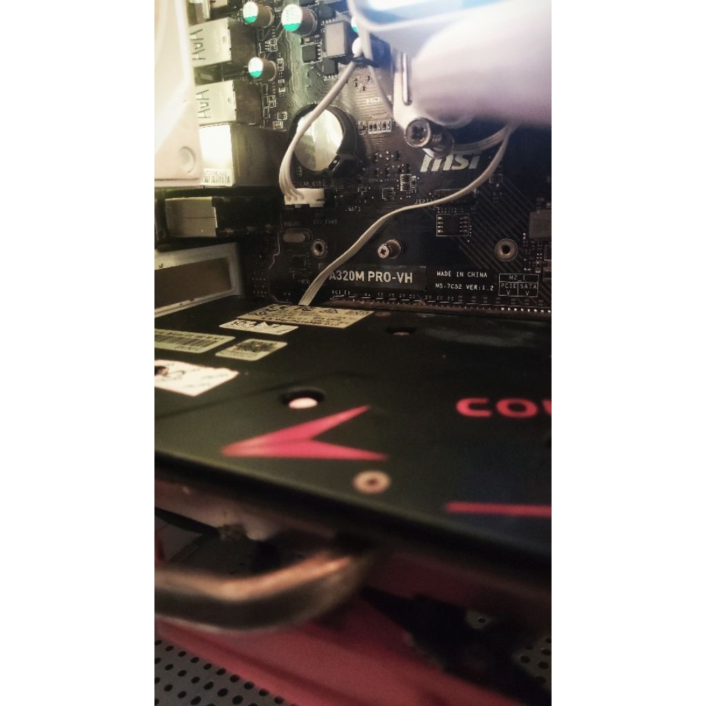 MOTHERBOARD MSI A320M PRO-VH bekas normal