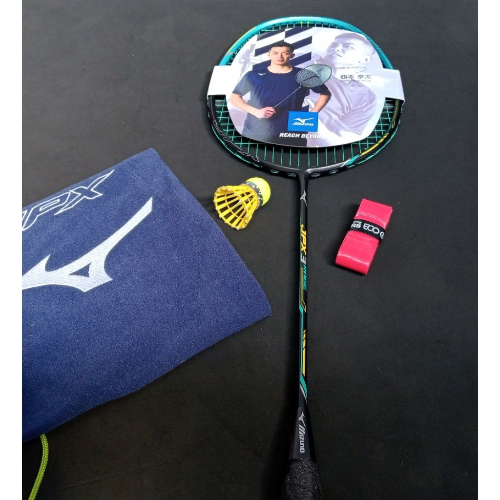 Raket badminton bulutangkis bekas second original mizuno jpx 3 rage