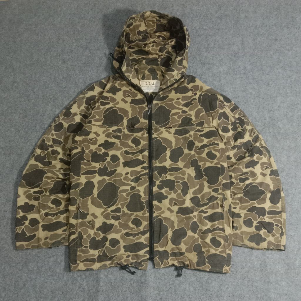 T.T.U DUCK CAMO HUNTING JACKET CANVAS | LIKE CARHARTT