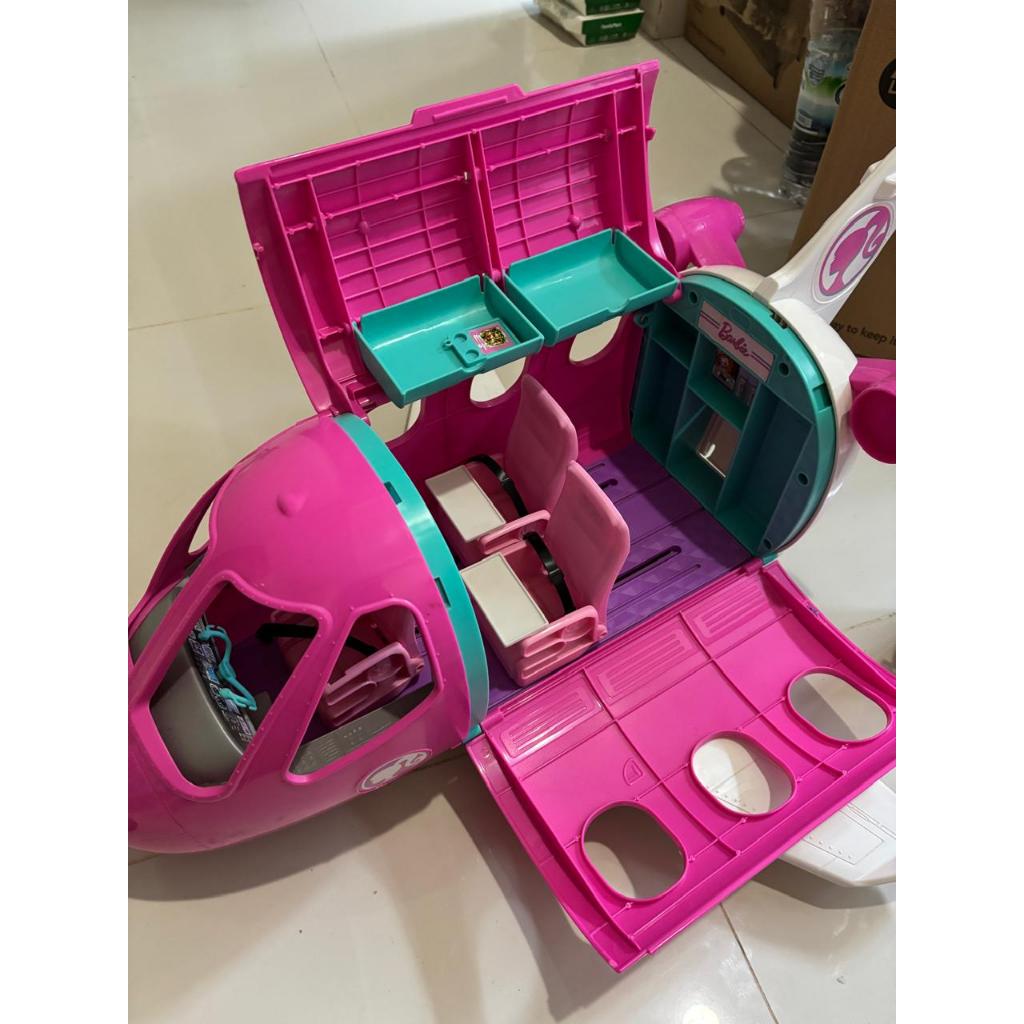 Pesawat Barbie Dream Plane Original Mattel Playset Dreamplane Preloved
