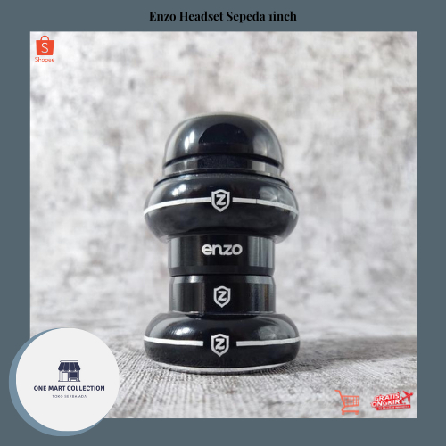 Enzo Headset Sepeda 1inch Standart non OS Alloy