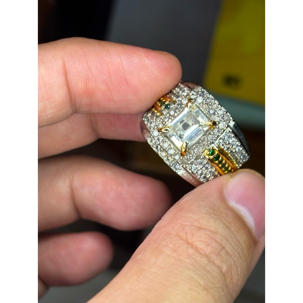 CINCIN PERMATA NATURAL SHERRY TOPAZ