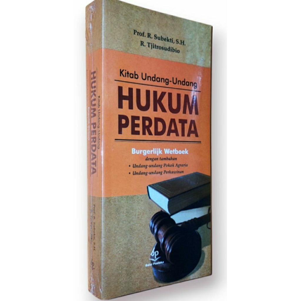 KITAB UNDANG-UNDANG HUKUM PERDATA