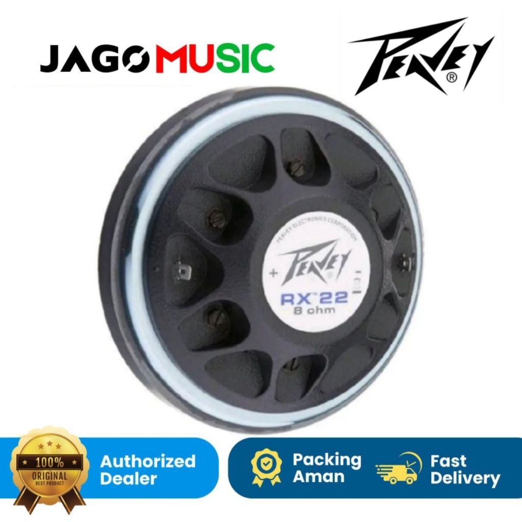 Peavey RX22 Rx 22 Professional 1" 8
Ohm Titanum Tweeter Made In Usa