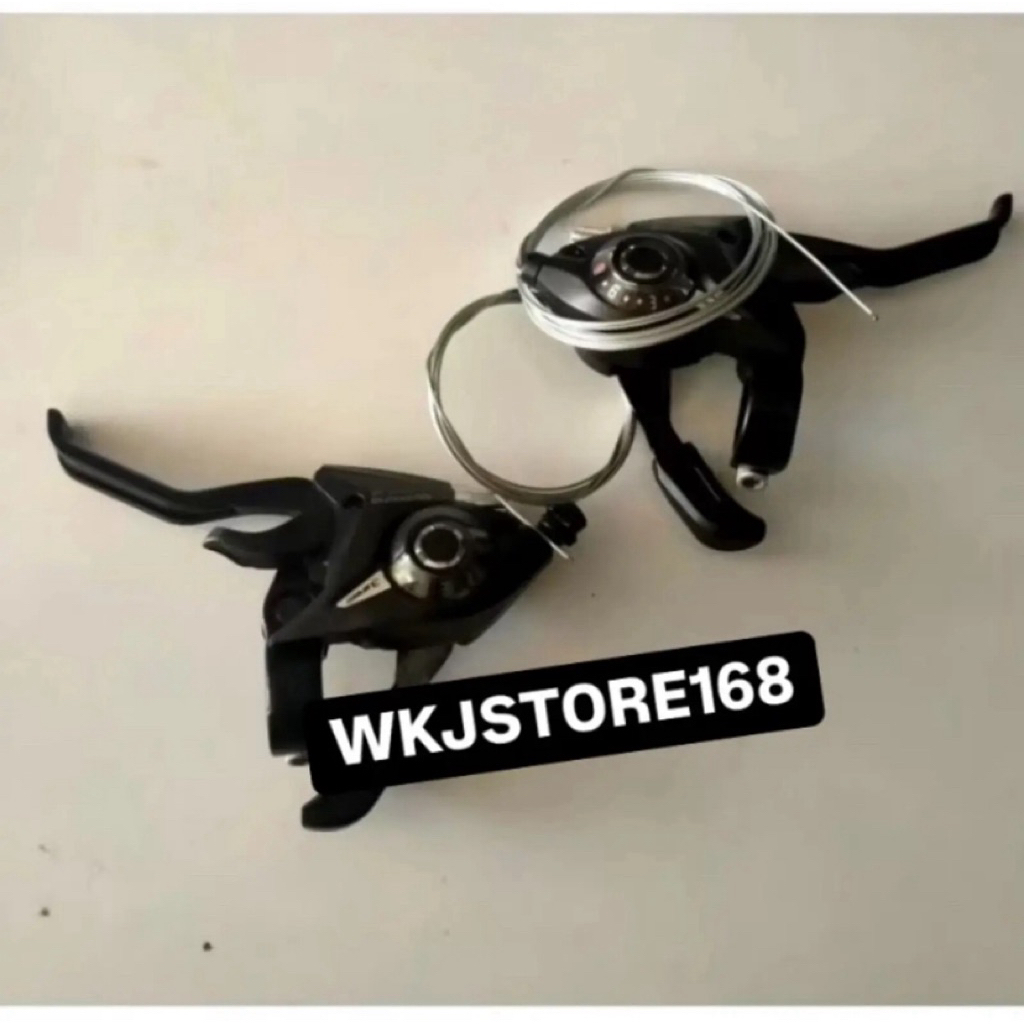 Shifter Sepeda 3x8 Speed Shimano Alloy