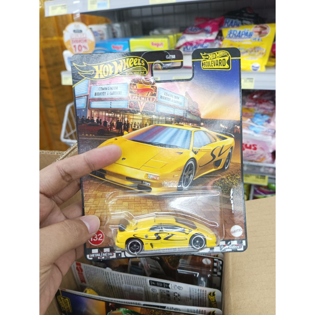 Hotwheels Lamborghini Diablo Sv Premium Kuning