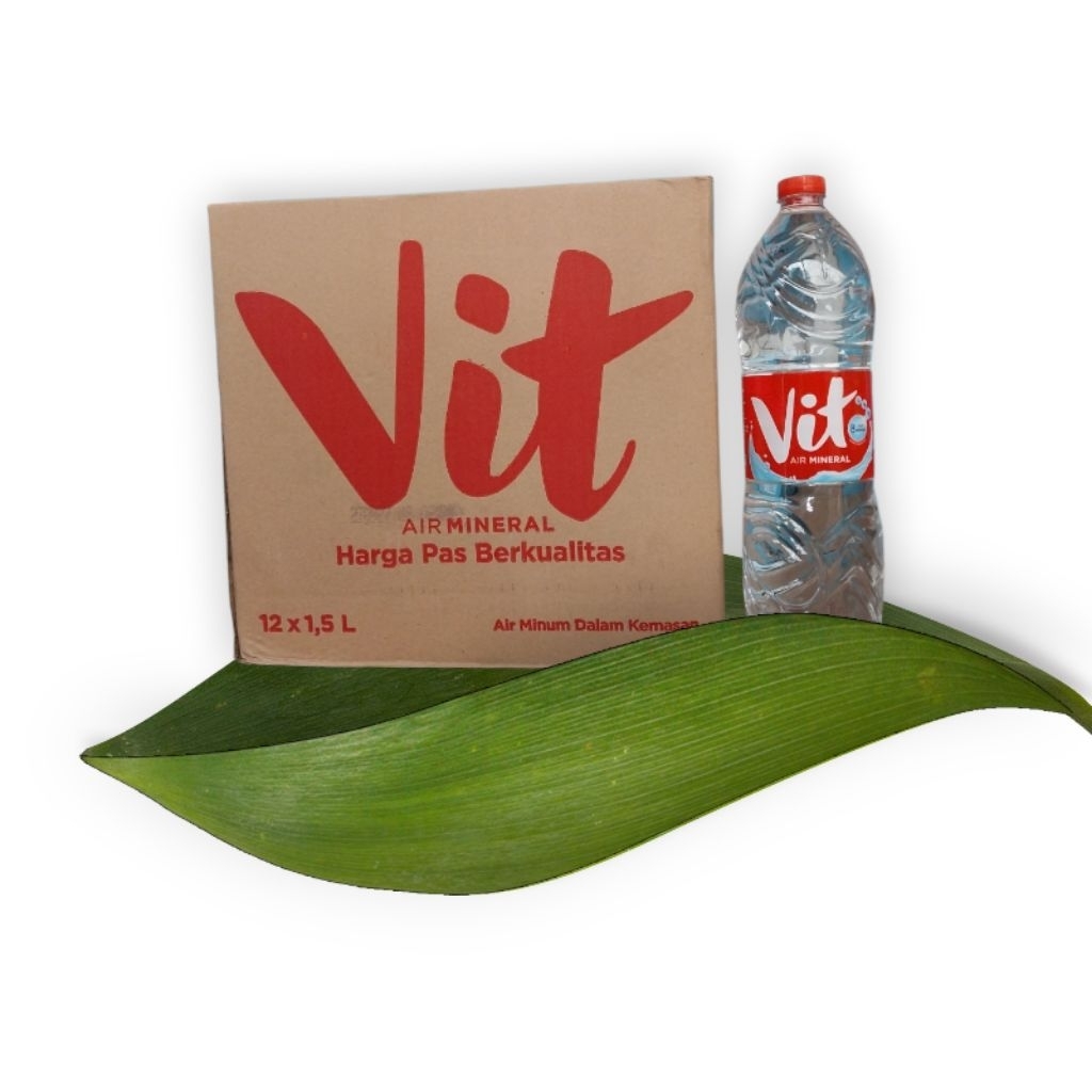 Vit botol 1500ml 1 dus isi 12 botol