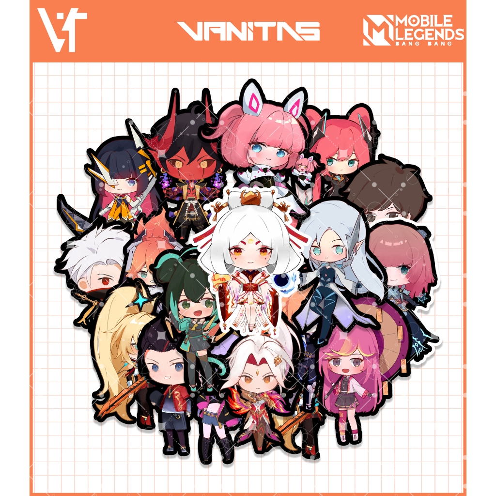 Stiker/Sticker | Mobile Legends Chibi | Sticker HP Aesthetic