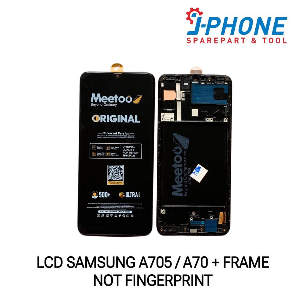 LCD SAMSUNG A705 / A70 + FRAME NOTE FINGERPRINT