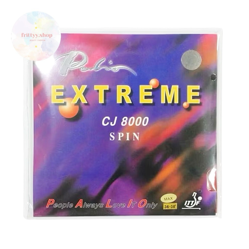 Karet Bet Pingpong Tenis Meja PALIO CJ8000 EXTREME SPIN Original