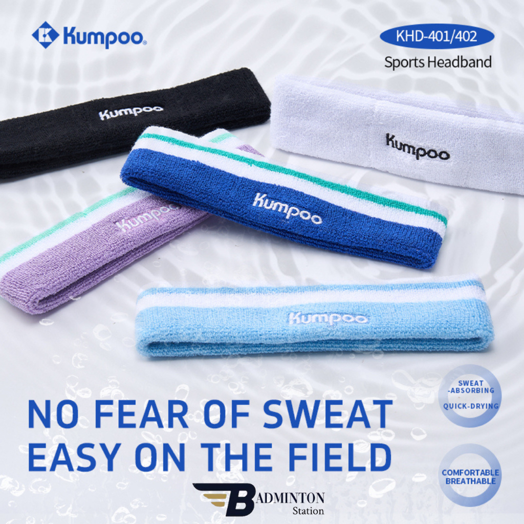 KUMPOO KHD-401 BADMINTON HEADBAND | KUMPOO HEADBAND