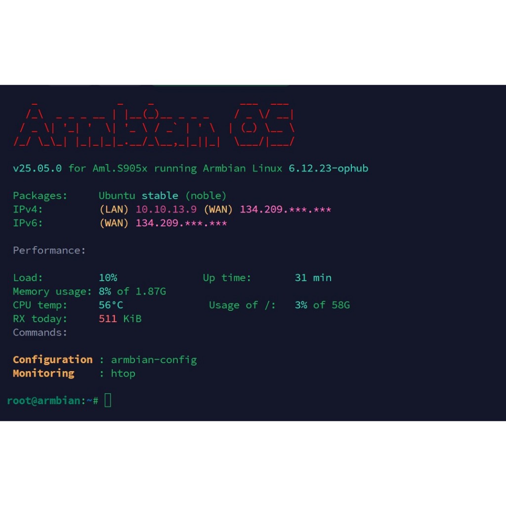 STB TX3 Pro Armbian Linux