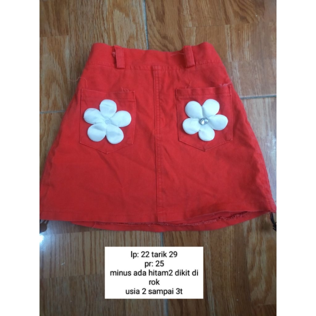 Rok serut anak preloved
