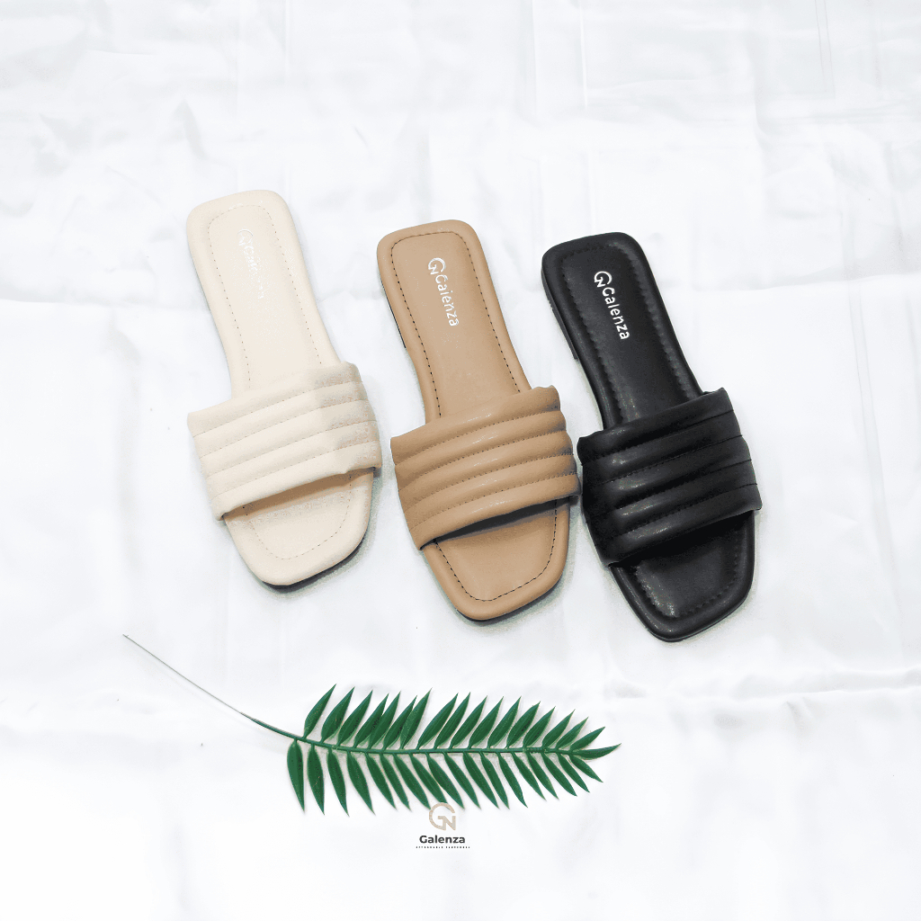 Galenza Rey Sandal Teplek Wanita Jumbo Sintetis