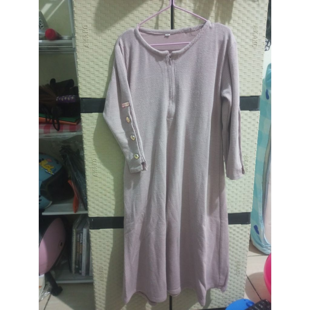 PL Set Gamis & Hijab