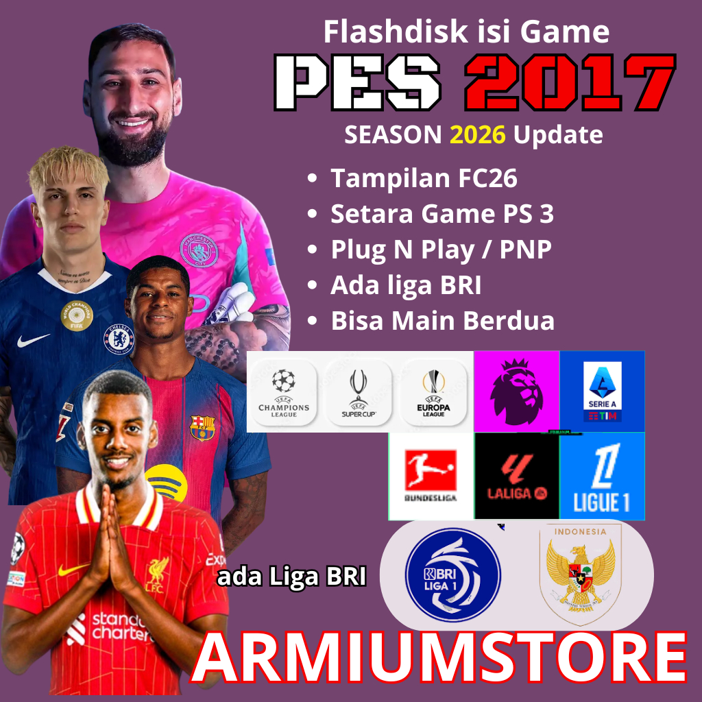 Harga update pes 2017 patch 2026 Terbaru Feb 2026 | BigGo Indonesia