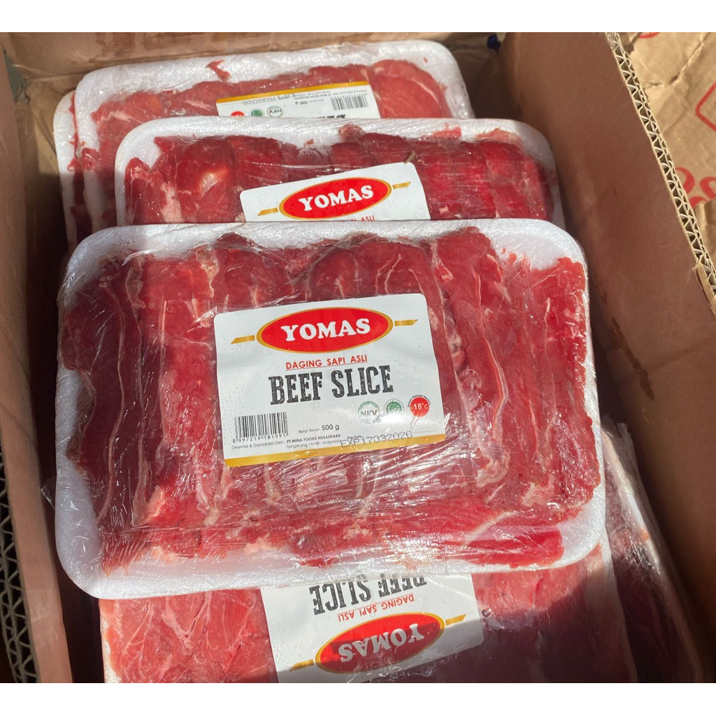Beef Slice Yomas 500 Gram
