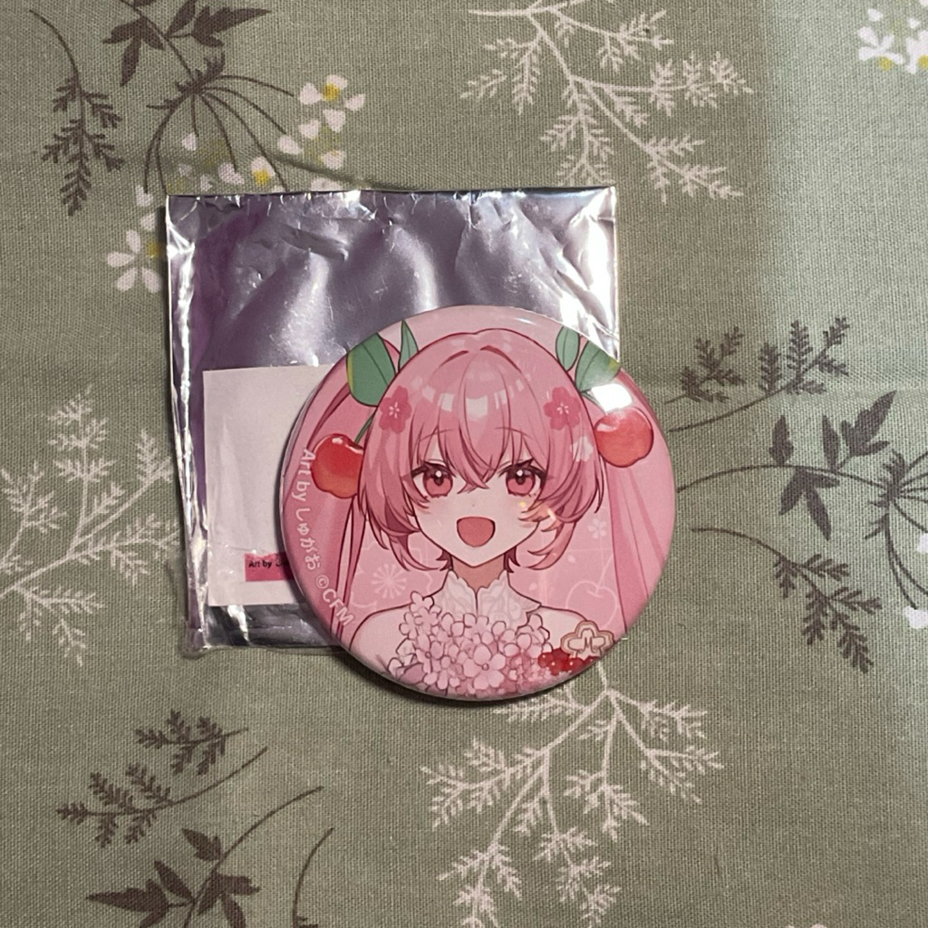 Official hatsune miku can badge (Vocaloid)