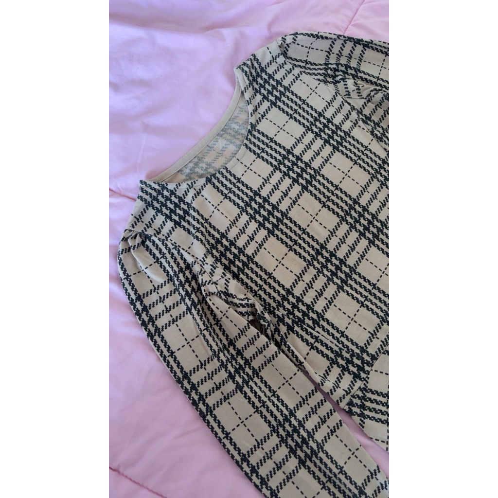 [PRELOVED] dress kotak-kotak