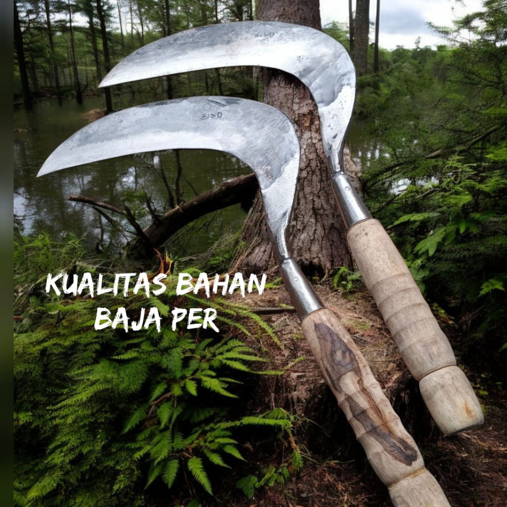 Sabit arit pemangkas rumput  Jawa/ baja per berkualitas