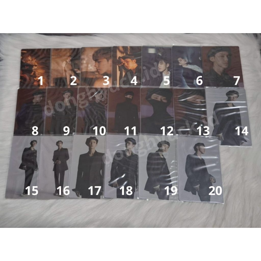 Photocard hoshi album seventeen attaca ver