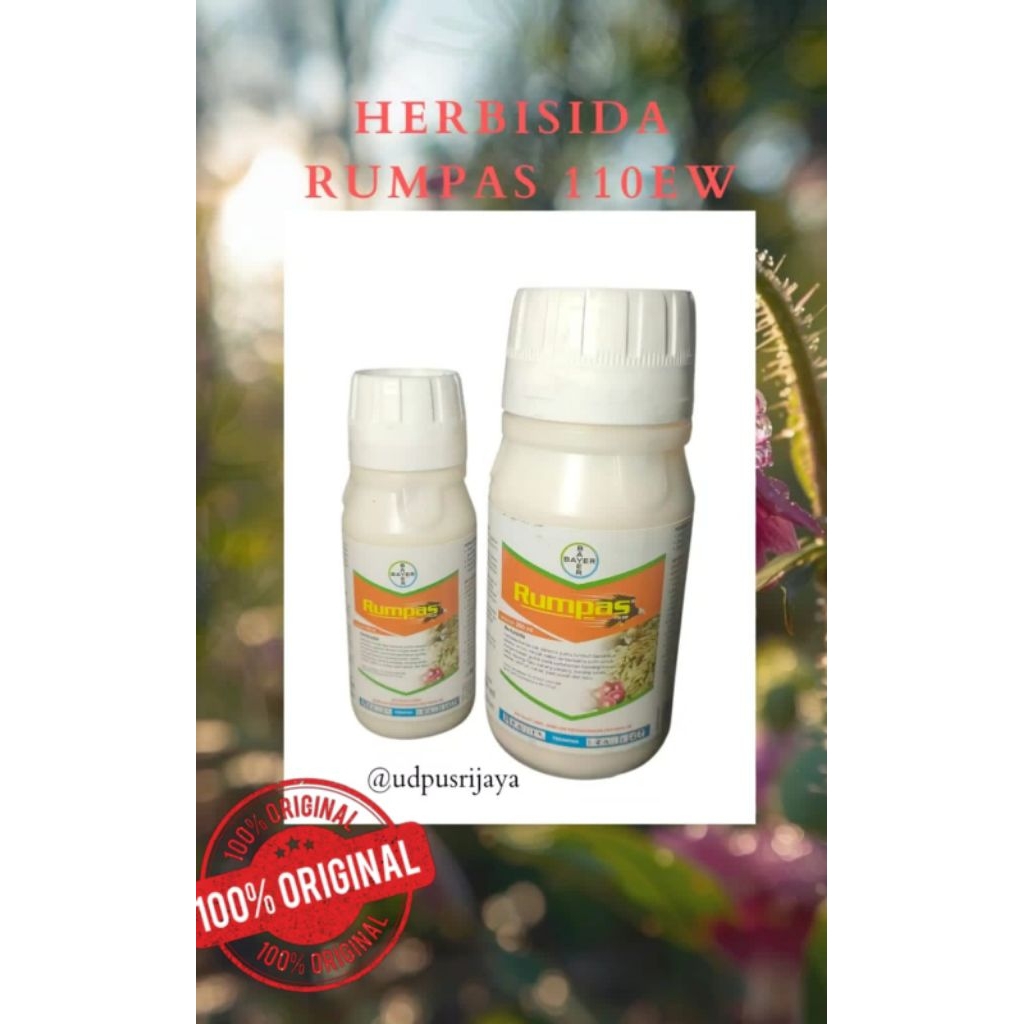Herbisida Obat Rumput Rumpas 110 EW kemasan 100ml