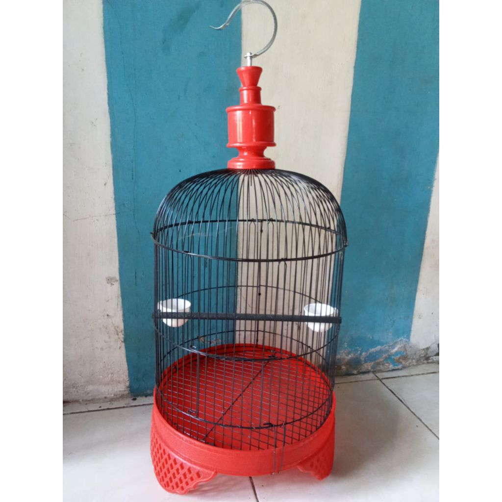 Sangkar Lovebird Tanggung Minion Bahan Besi Kuat dan Kokoh