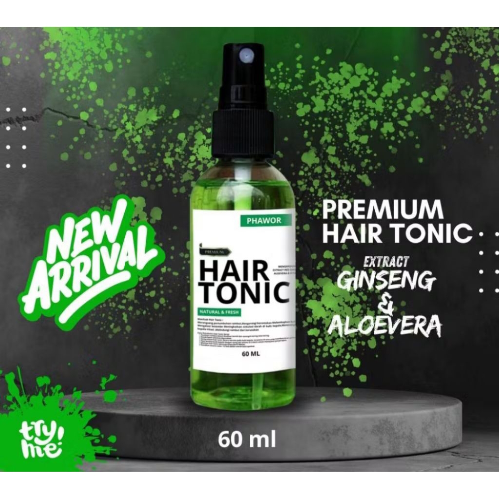 Hair Tonic Vitamin 60ml - Membantu Menumbuhkan dan Melembutkan Rambut