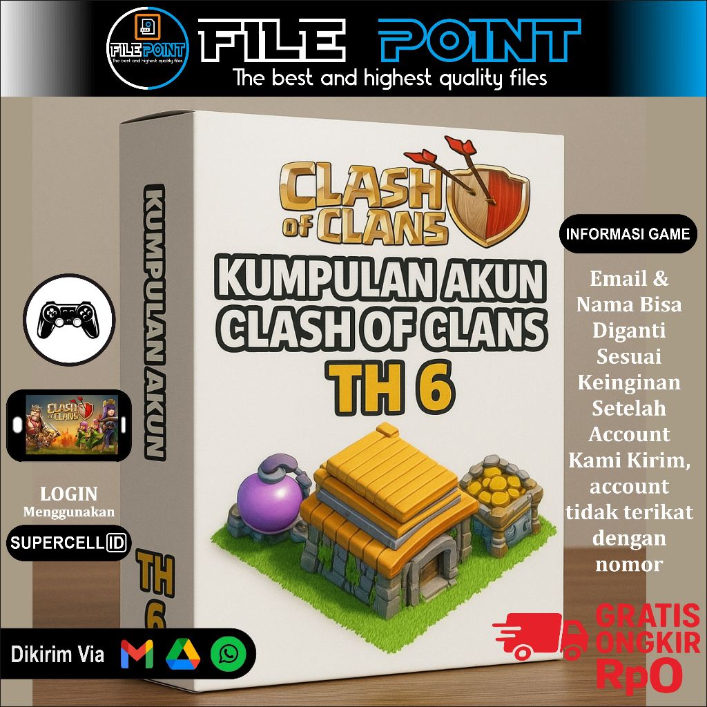 CLASH OF CLANS TH 6