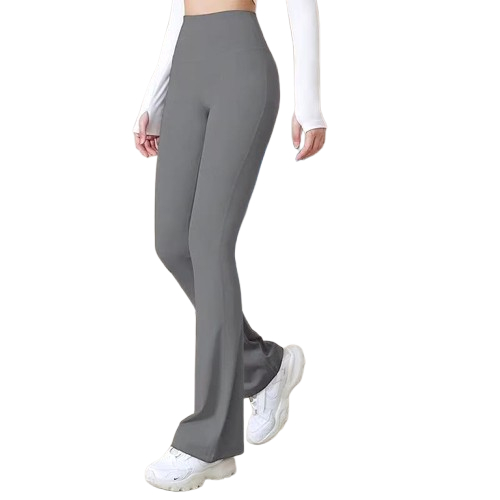 F&H Celana Flare Pants Cutbray Wanita Scuba Premium  Highwaist