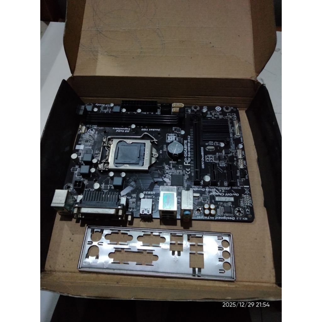 Motherboard Gigabyte H81M-DS2 Second