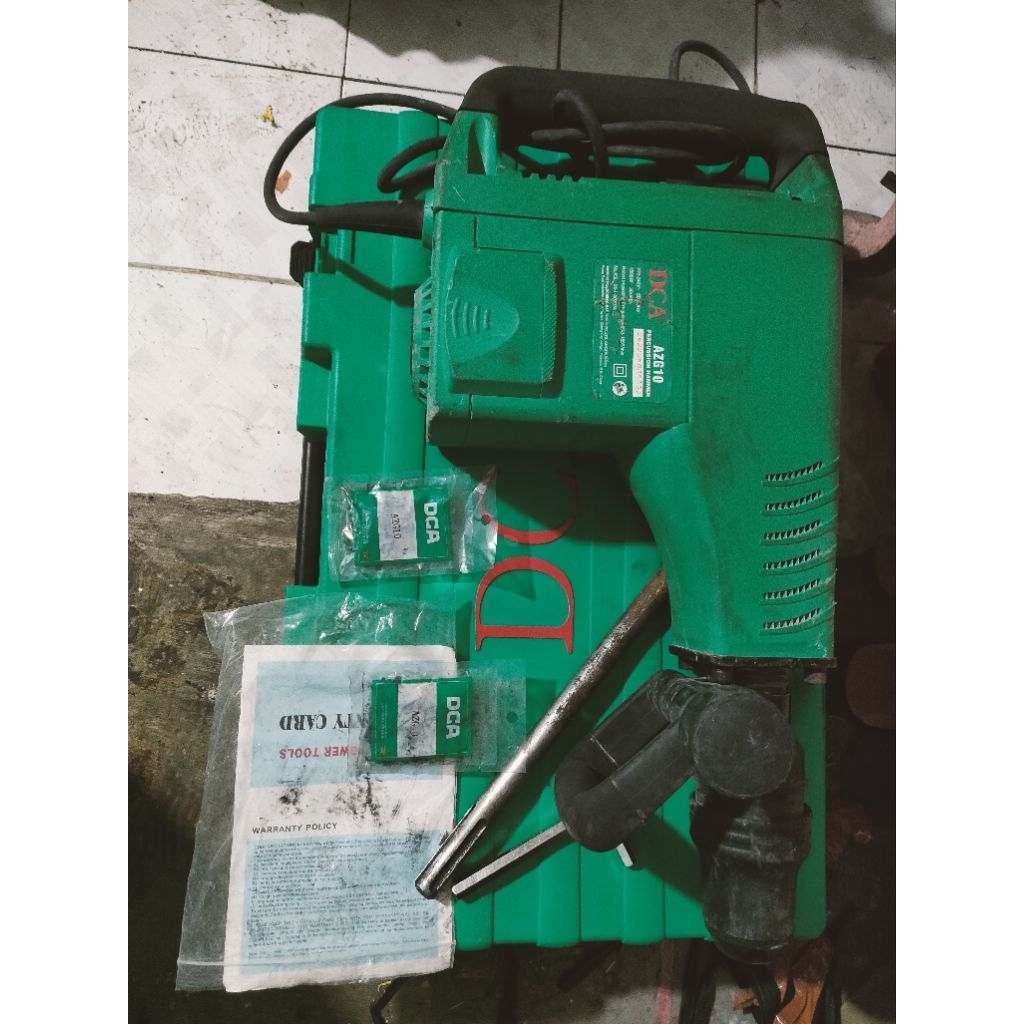 second Jack hammer DCA variable speed type AZG10  kondisi normal siap pakai kerja
