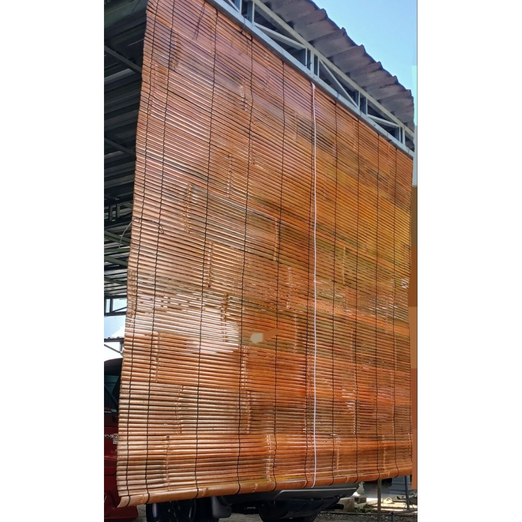 Praktis TIRAI BAMBU , krey ,kerey , kerai biasa dan vernis uk 1.5 x 2 meter