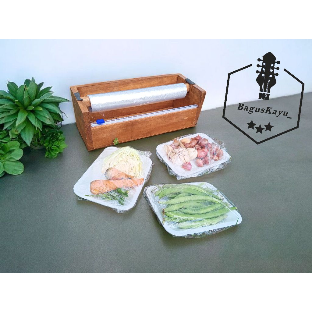 cling wrap 50cm - dispenser wrapping roll - wrapping roll - plastik wrapping - dispenser wrapping ro