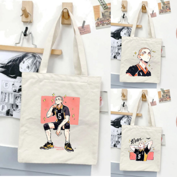 [Premium] Tote Bag Anime Haikyu Ryunosuke Tas Jinjing anime tas kuliah tas berpergian