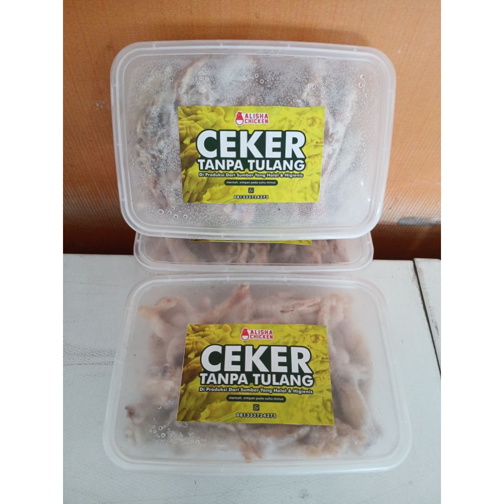 Ceker tanpa tulang 1KG