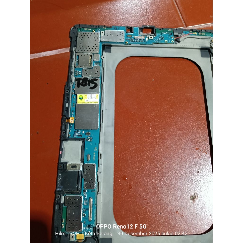 mesin Samsung tab s2 t815 layar 9.7 in normal bergaransi belum serpisan